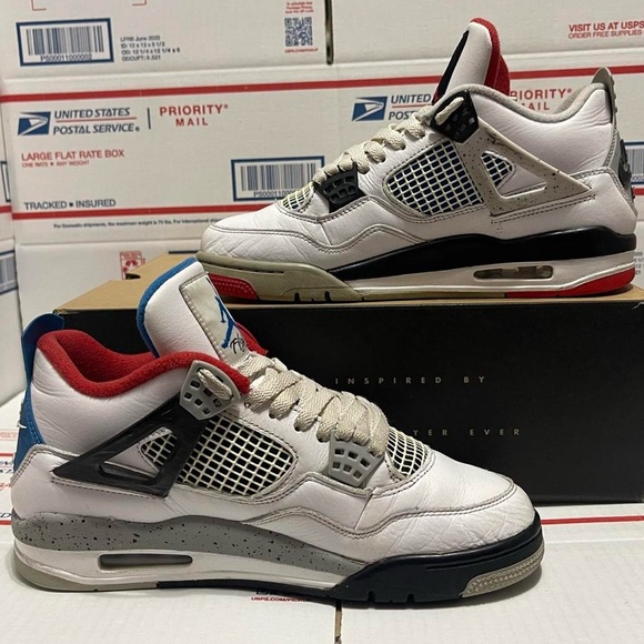 Nike Air Jordan 4 Retro SE “What the 4” 2019 - Sneakers Shoes footwear hype - Picture 7 of 7